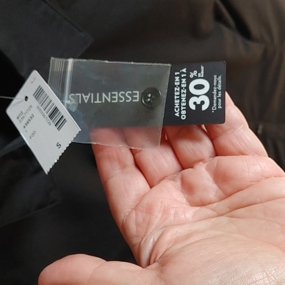 NWT Reitmans Women's Black Button Down Shirt Size Small - Picture 7 of 11